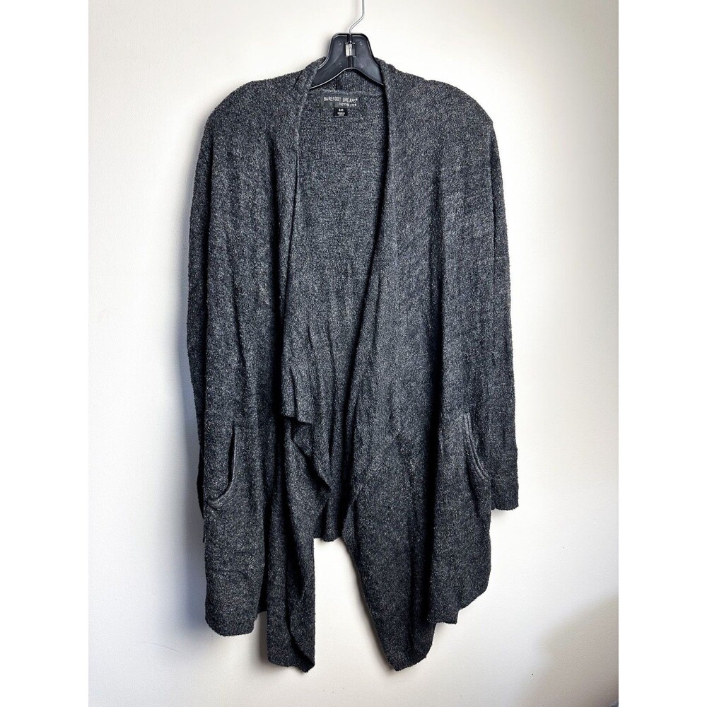 Barefoot Dreams CozyChic Lite Island Wrap Gray Womens Small/Medium